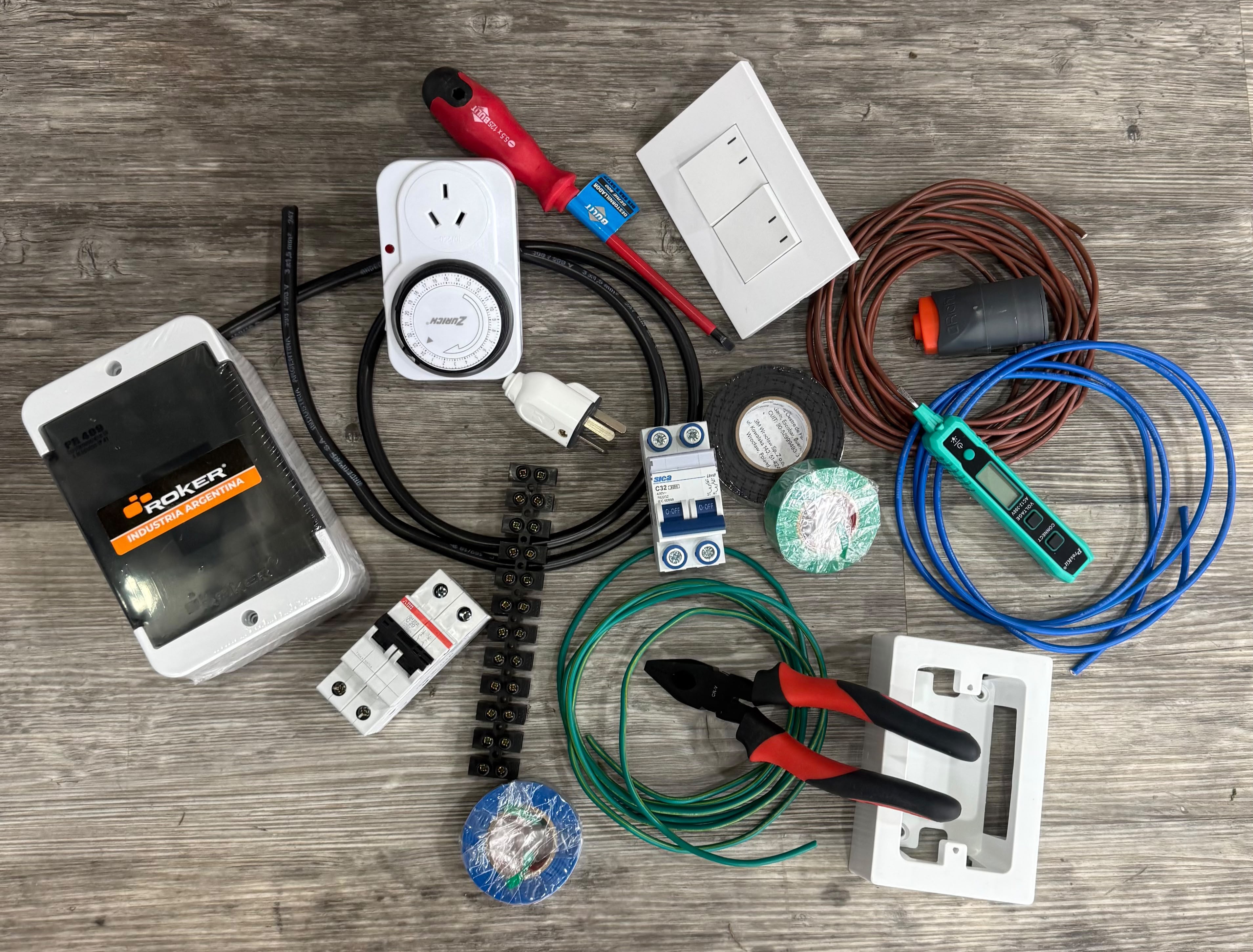 Materiales eléctricos